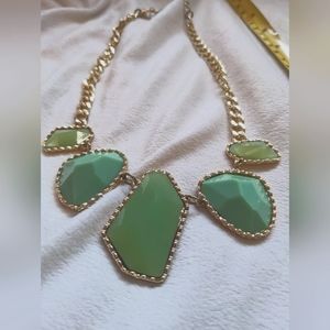 Mint Statement Necklace